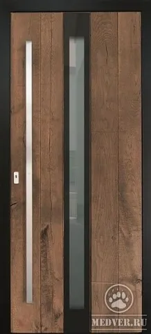 Недорогая металлическая дверь-81