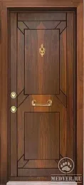 Недорогая металлическая дверь-115