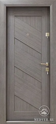 Недорогая металлическая дверь-118