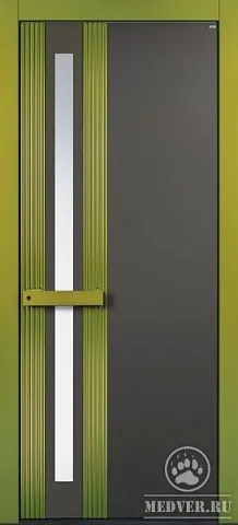 Недорогая металлическая дверь-40