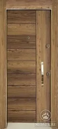 Недорогая металлическая дверь-27