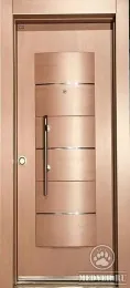 Недорогая металлическая дверь-25