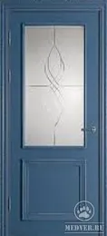 Синяя входная дверь - 11