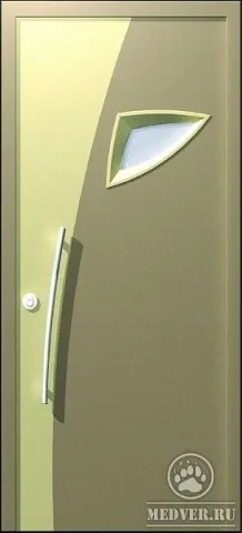 Недорогая металлическая дверь-61