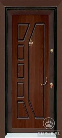 Недорогая металлическая дверь-99