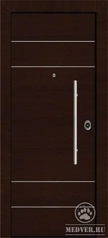 Недорогая металлическая дверь-18
