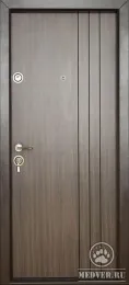Недорогая металлическая дверь-13