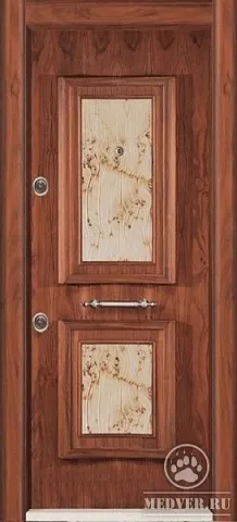 Недорогая металлическая дверь-114