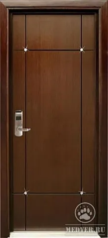 Недорогая металлическая дверь-10
