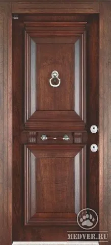 Недорогая металлическая дверь-104